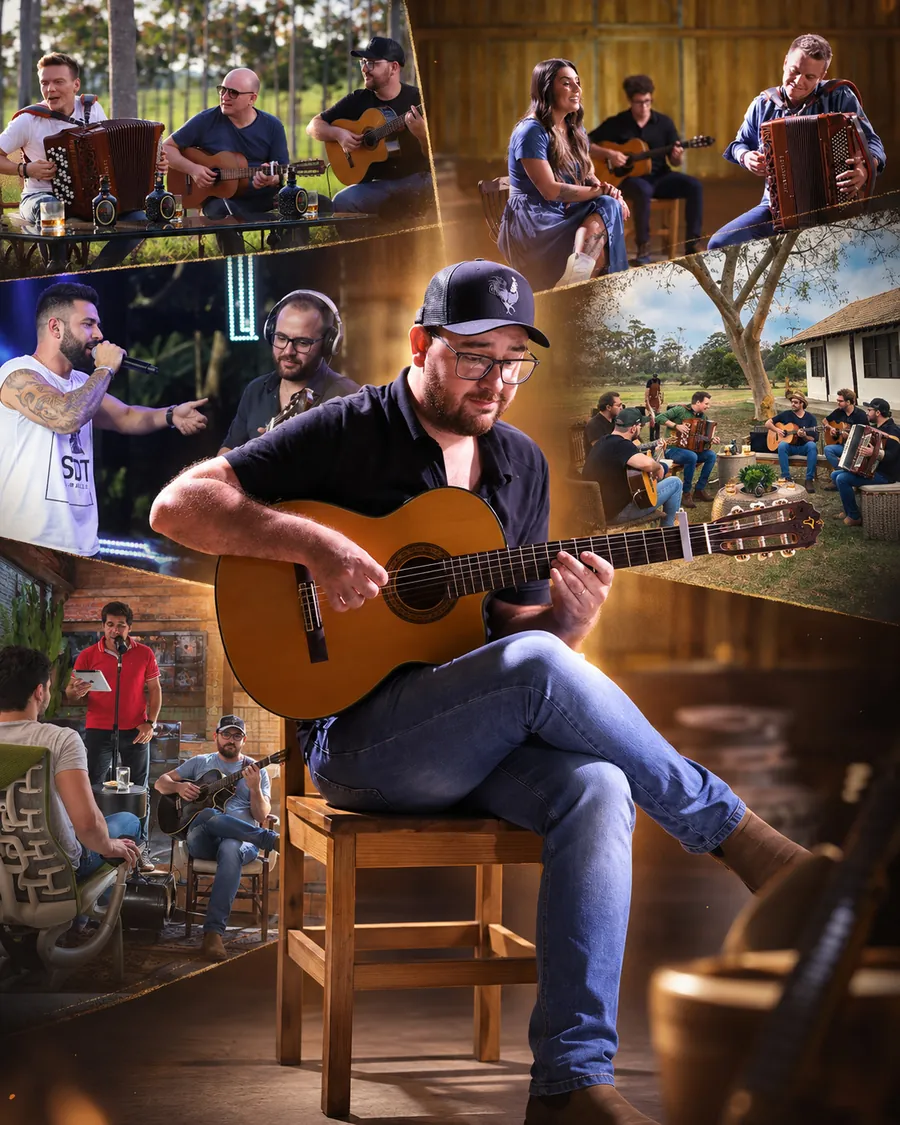 Flavinho Coelho e sua jornada musical em sessões e parcerias